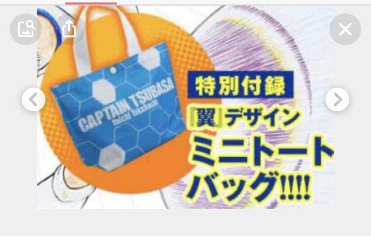 キャプテン翼マガジン付録ミニトートバック3点セット