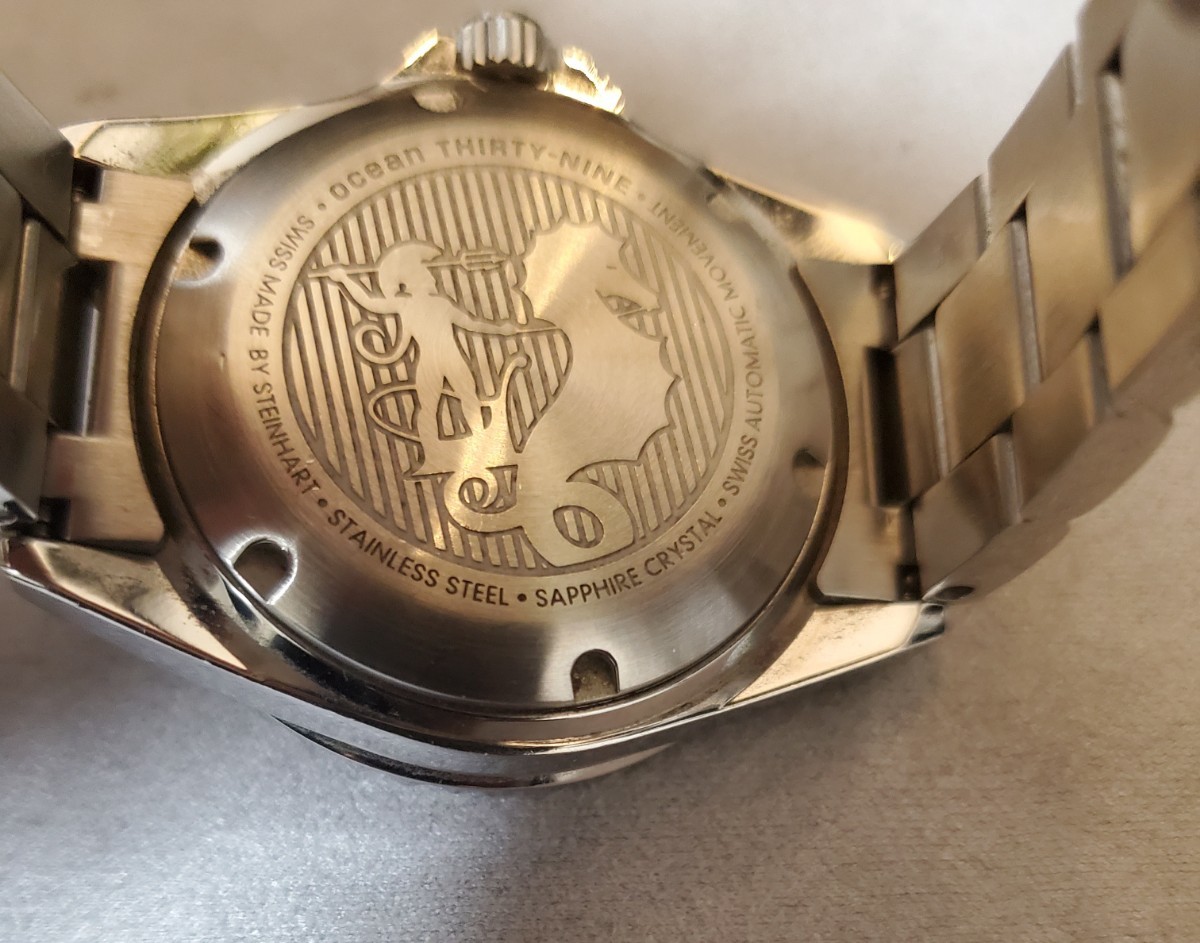 スタインハート steinhart OCEAN ONE 39 BLACK ダイバーズウォッチ