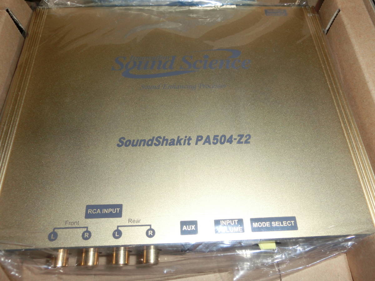 サウンドシャキット SoundScience SoundShakit PA504-Z2 カー サウンドシャキット SoundScience SoundShakit PA504-Z2 カー