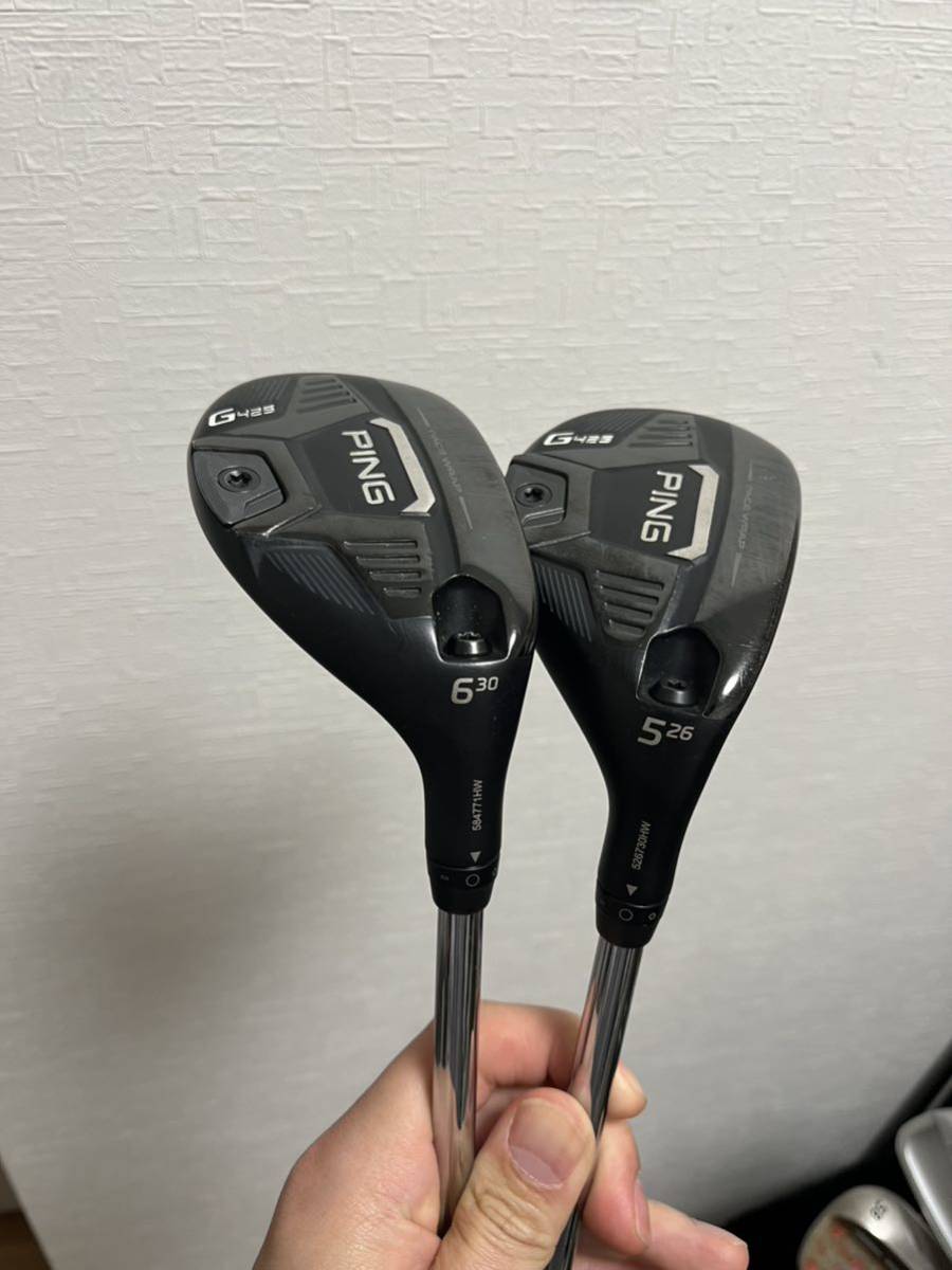 セット PING ピン G425 ユーティリティ UT U5 5U U6 6U 26 30 modus