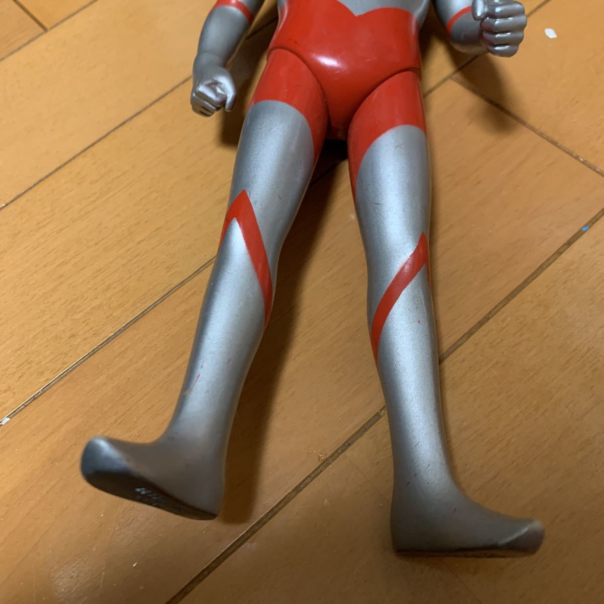 珍品 レア品 ウルトラマン 光る？音声？ 1993年製 バンダイ 硬質 ソフビ 人形 円谷プロ フィギュア 検 プラモデル 超合金_画像4