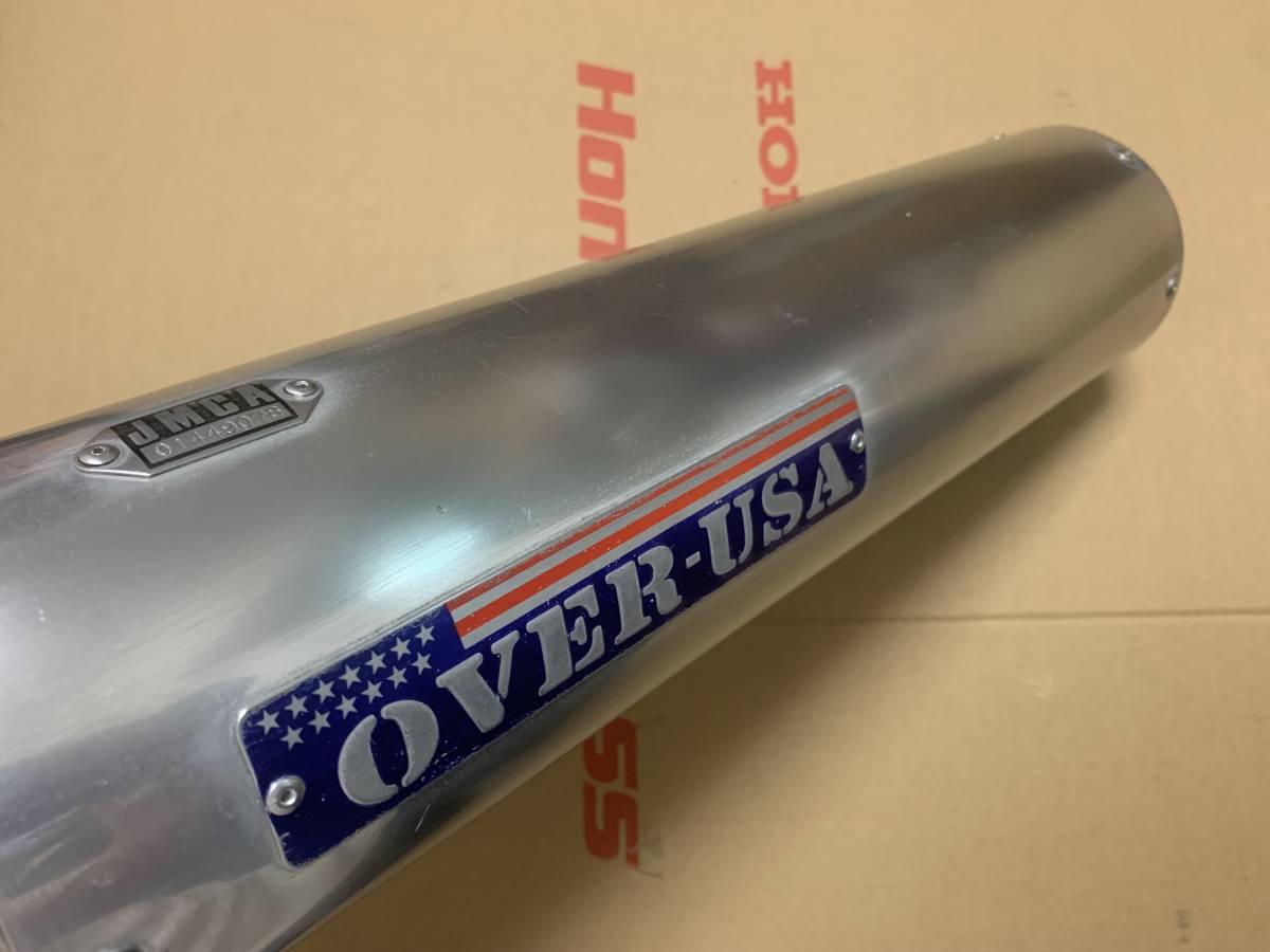 超レア USAオーヴァーレーシングOVER RACING アルミサイレンサー 超レア USAオーヴァーレーシングOVER RACING アルミサイレンサー