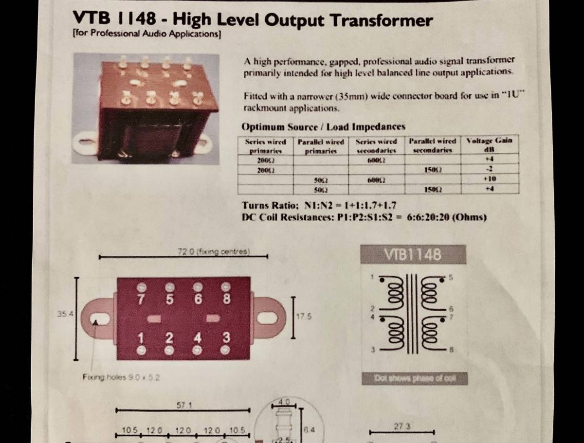 ( новый товар не использовался неиспользуемый товар ) CARNHILL VTB 1148 X 2 шт specification документы MADE IN ENGLAND NEVE MARINAIR колено bAPI SPL DTM 1176 UREI