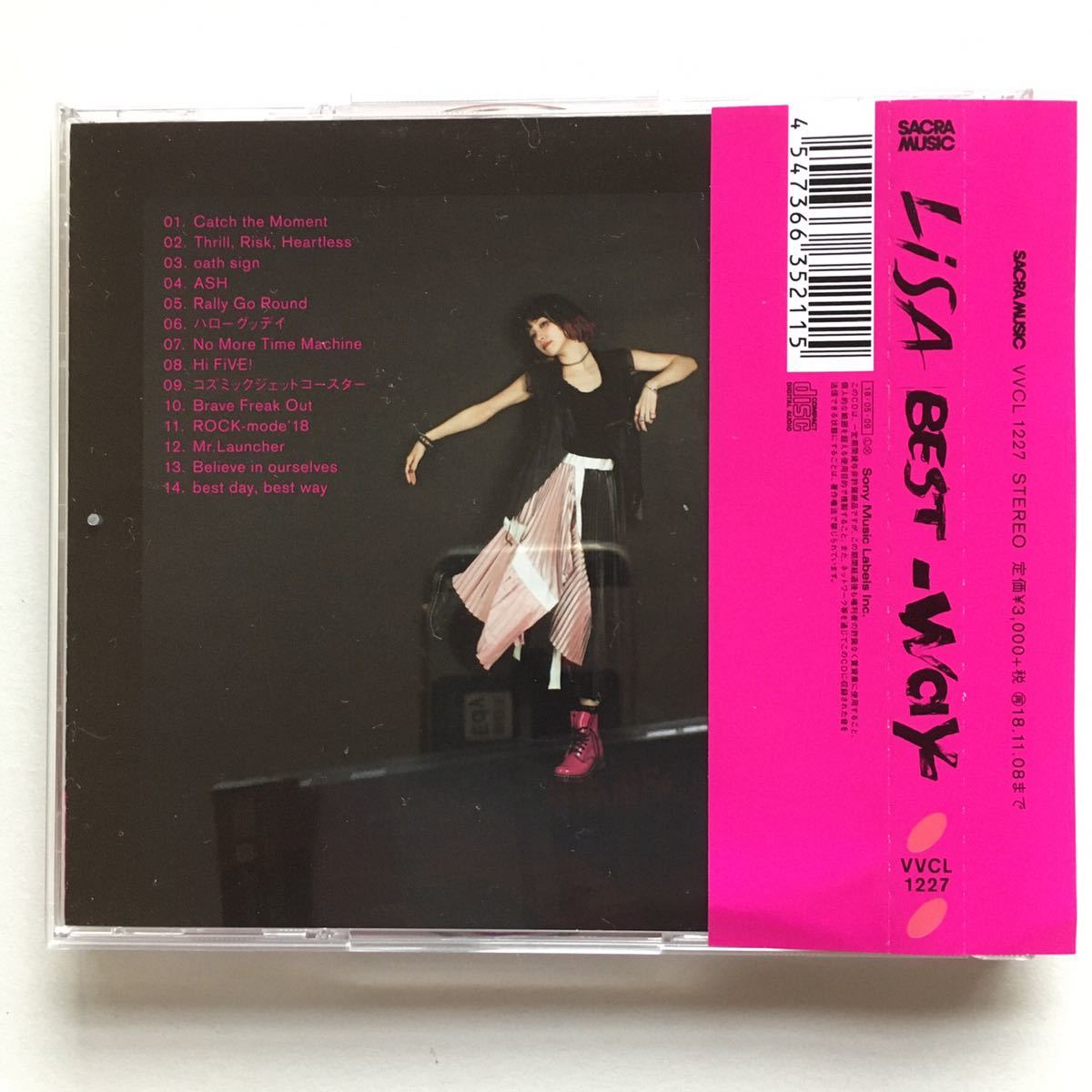 【CD】LiSA BEST -Way- ベストアルバム,LISA,アニソン☆★_画像3