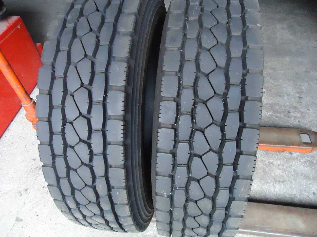 ブリヂストン ECOPIA M801 Ⅱ225/80R17.5 123/122L 品 2本セット