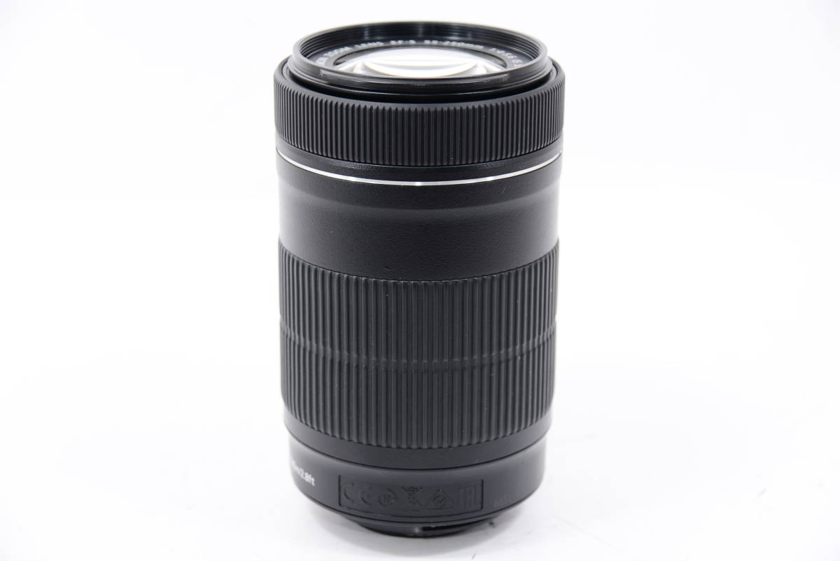 外観並級】Canon 望遠ズームレンズ EF-S55-250mm F4-5.6 IS STM #m5959