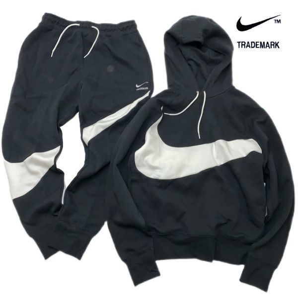 古典 NIKE ナイキ 23-0409-12-3/4 DD8223/DH1024-010 XL 黒 上下セット