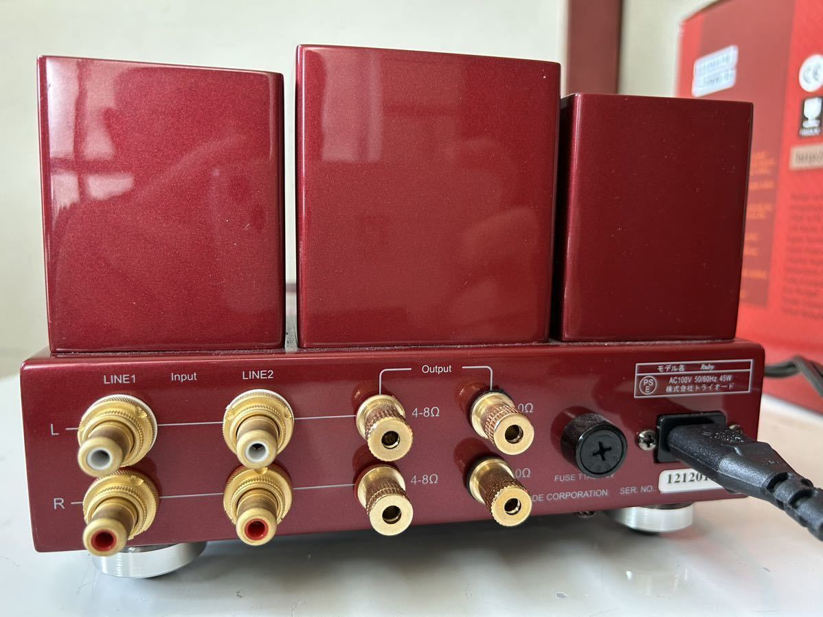 TRIODE RUBY 美品 完動品 元箱付 トライオード ルビーの画像4