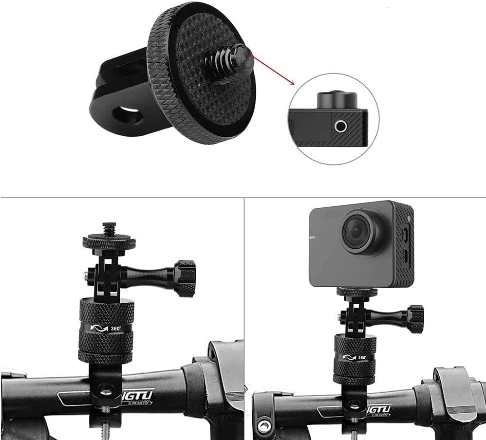卓抜 アルミ変換アダプター 汎用カメラネジ GoPro 4規格