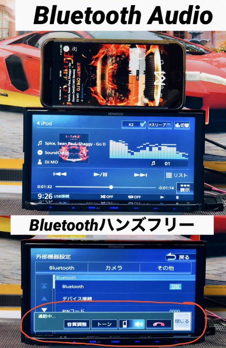 保証付】最新地図2023年版 KENWOODケンウッド【MDV-S706】フルセグTV