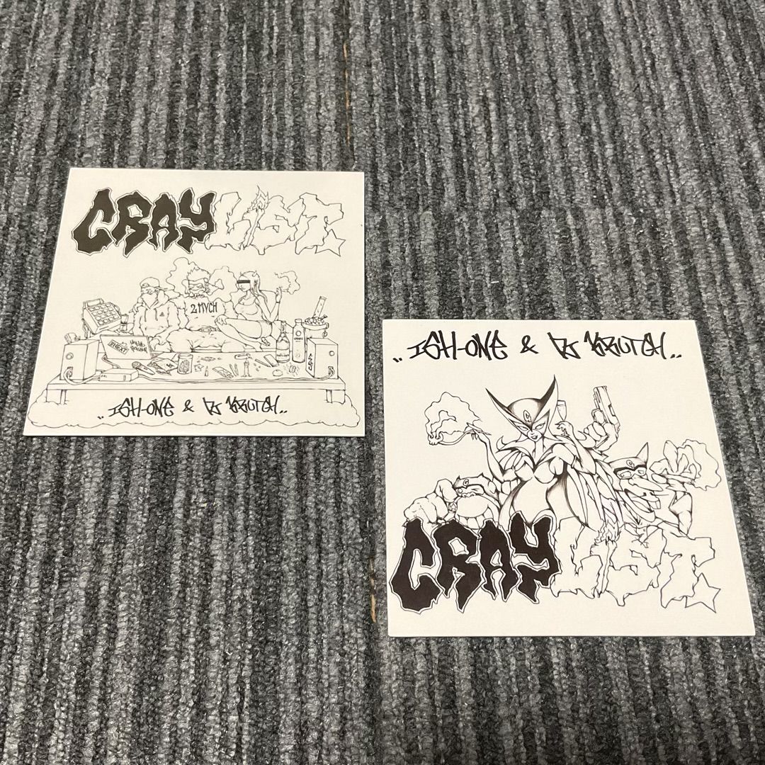 ISH-ONE & DJ KRUTCH【CRAYLIST Vol.1 / 2】MIX CD_画像1