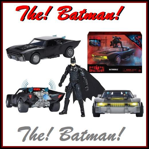 【BATMAN】バットマン/&/バットモービル/サウンド/&/ライト/フィギュア/ビークル_画像2