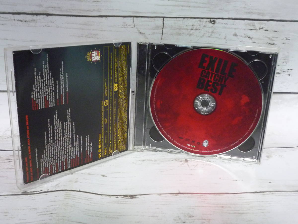 CD 　EXILE　CATCHY BEST　［CD+DVD］仕様　★「Together」「Carry On」「Choo Choo TRAIN」「Pure」他　★スリーブケース付　C553_画像3