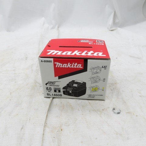 【未使用品】★Makita マキタ BL1460B 14.4V 6.0Ah リチウムイオンバッテリー