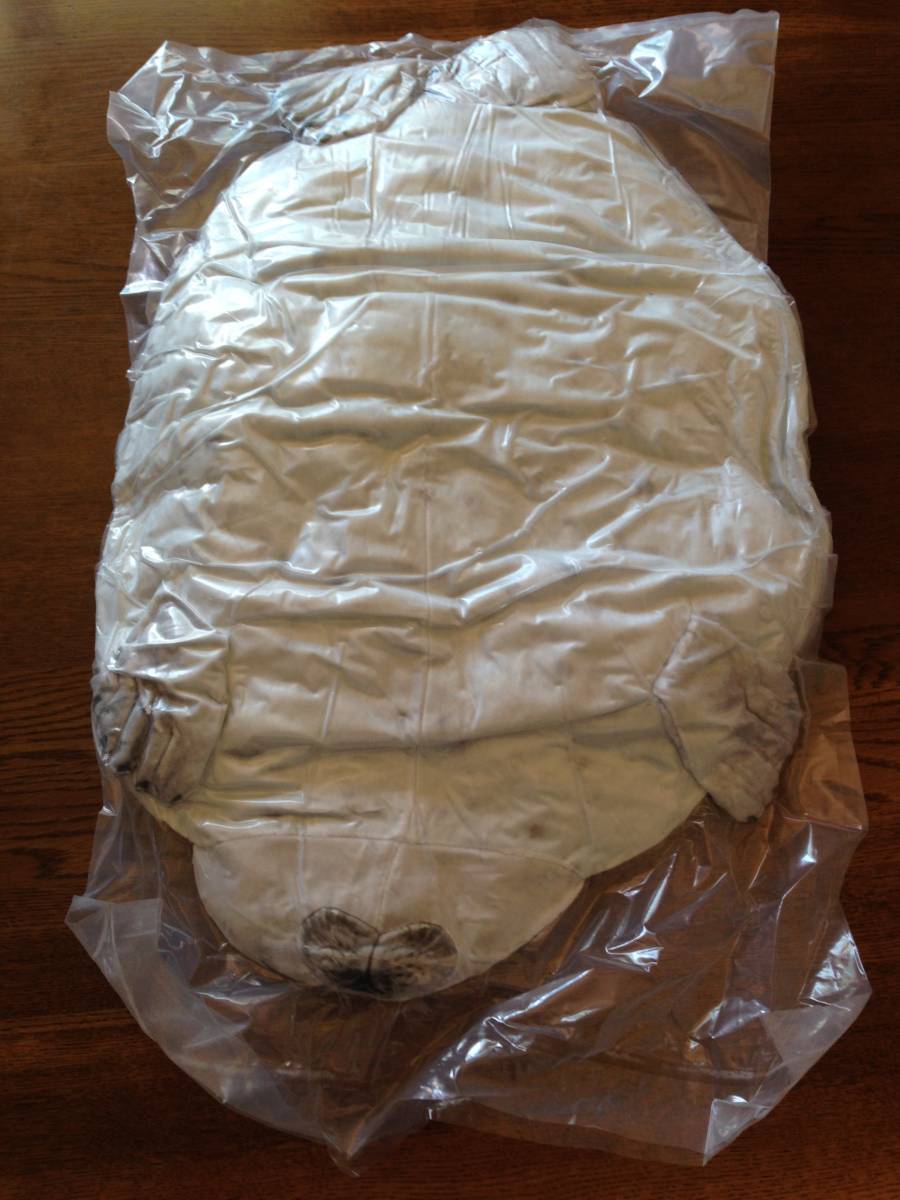 アザラシ抱き枕60cm 添い寝クッション もっちりビッグ ぬいぐるみ ぽっちゃりふわふわ 抱きしめ睡眠スロー枕 新品未開封_画像5