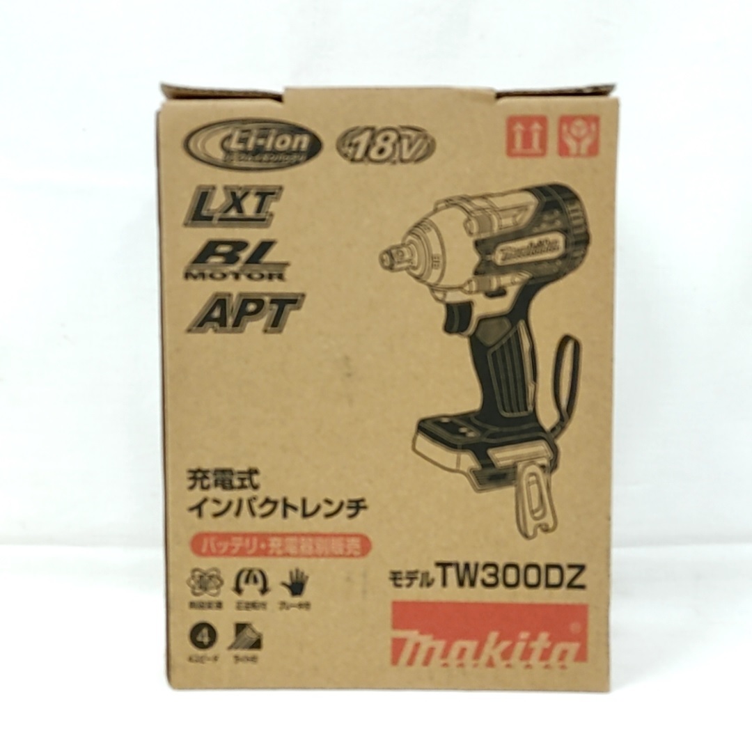 マキタ 18V 充電式インパクトレンチ TW300DZ (本体のみ) [バッテリー・充電器・ケース別売]【日本国内・マキタ純正品・新品/未使用】