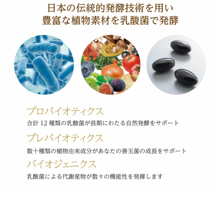 お肌ツルツル】健康維持＆美容効果に抜群の日本製生酵素OMX3年発酵