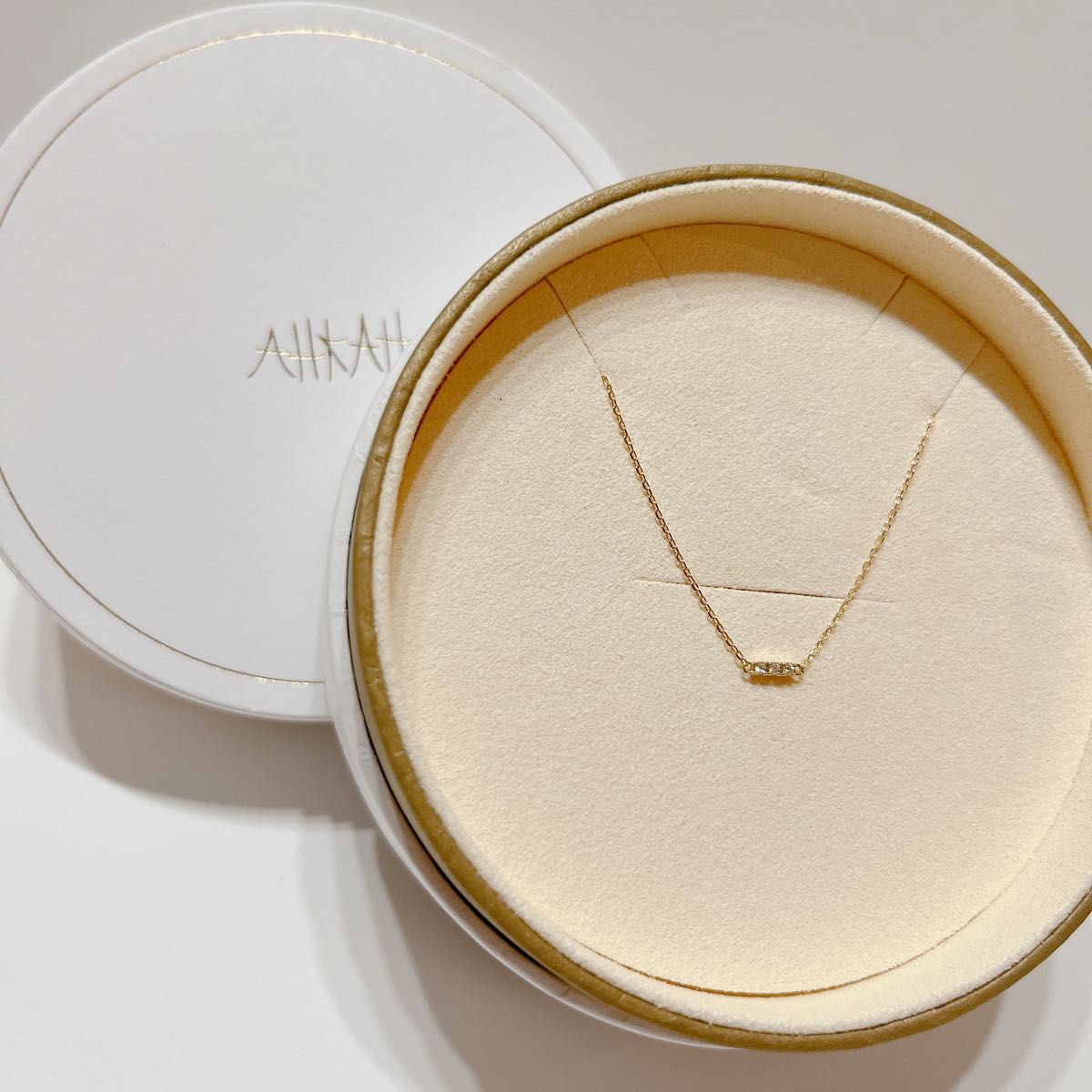 【新品未使用】AHKAH(アーカー)プチトロワ ブレスレット