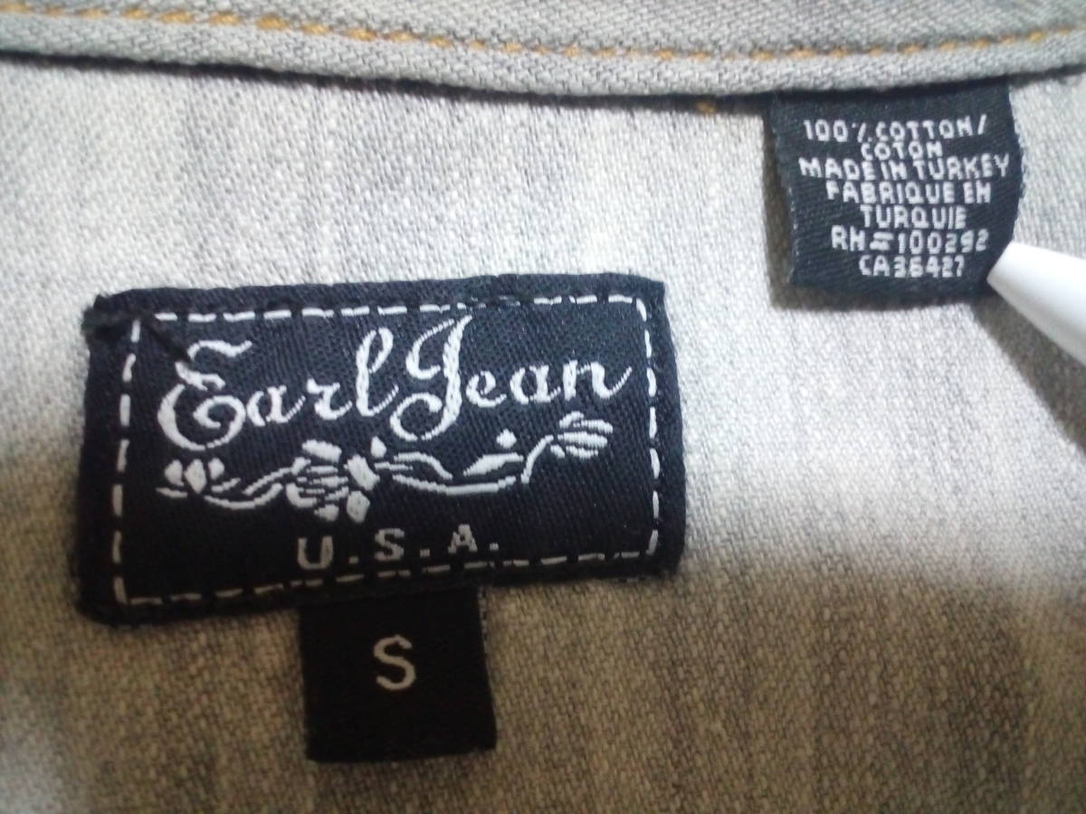 ■Earl Jean アール ジーン ウェスタン シャツ Sサイズ レア 美品■