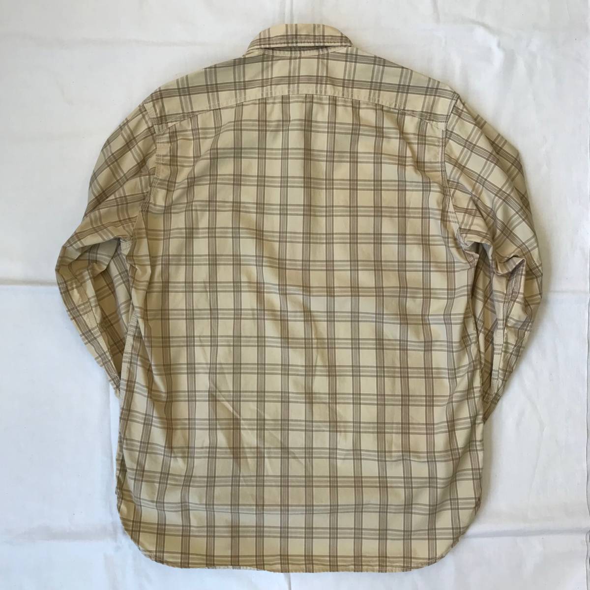 ENGINEERED GARMENTS WORK SHIRT COTTON CHECK / エンジニアードガーメンツ チェック ワーク シャツ / SIZE-S _画像2