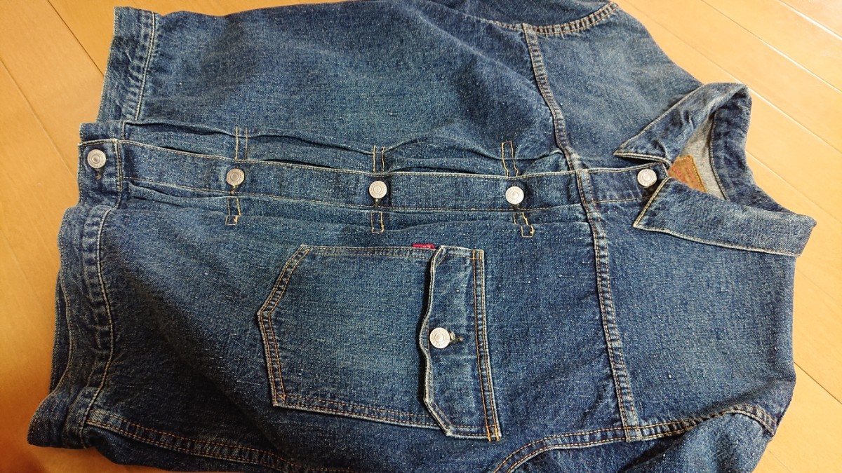 ウエアハウス セコハン Tバック 2001 2001xx 2nd hand ジージャン 加工
