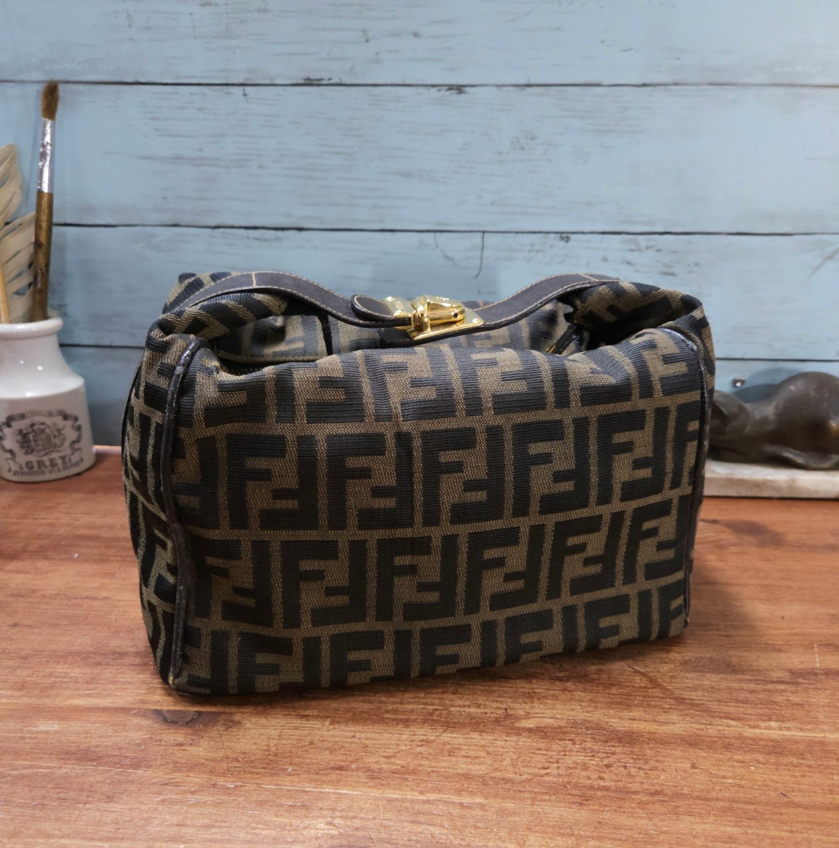FENDI ヴィンテージ フェンディ ミニ ハンドバッグ バニティバッグ