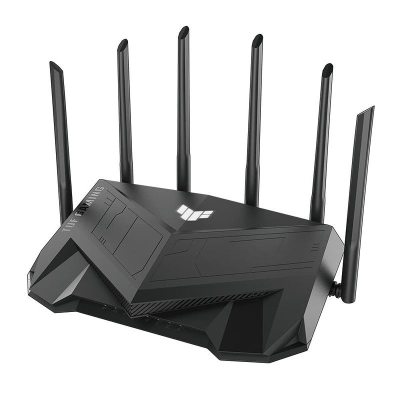 ASUS WiFi 無線 ルーター WiFi6 4804+574Mbps v6プラス対応デュアルバンドゲーミング TUF-AX5400 (A