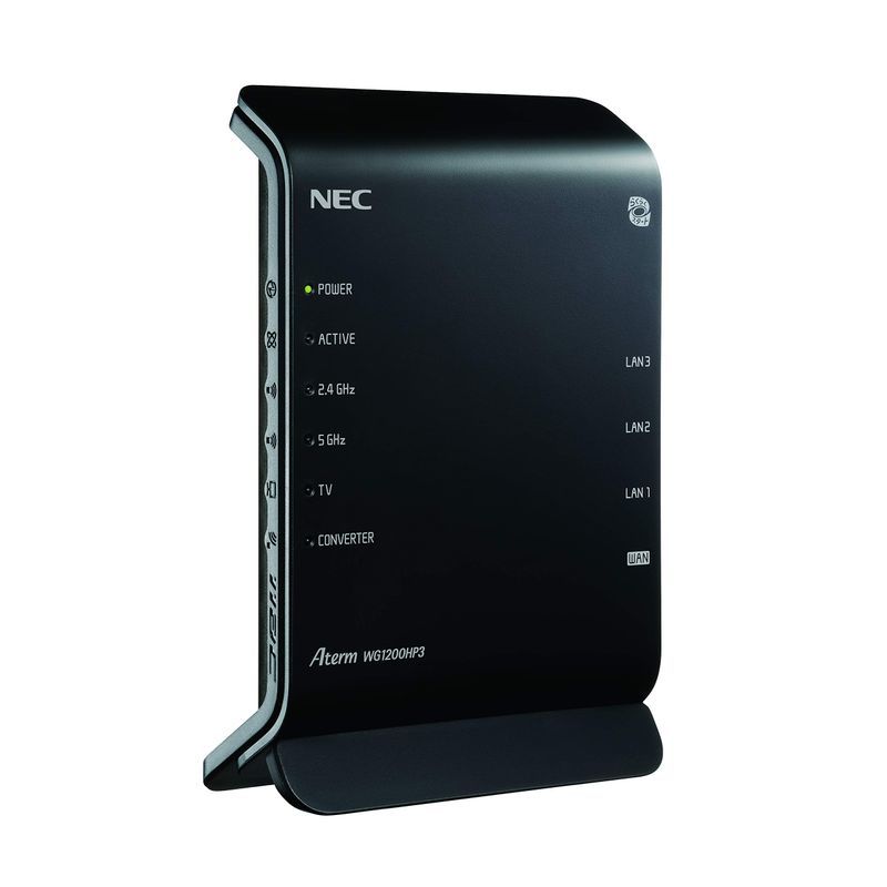 NEC 無線LAN WiFi ルーター Wi-Fi5 (11ac) WG1200HP3 Atermシリーズ 2ストリーム (5GHz帯  JChere雅虎拍卖代购