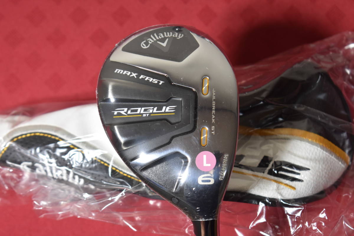 ★日本仕様 未使用品★キャロウェイ ローグ ROGUE ST MAX FAST ウィメンズ 6H 27° ELDIO 40 for Callaway L★シュリンク付き★_画像1