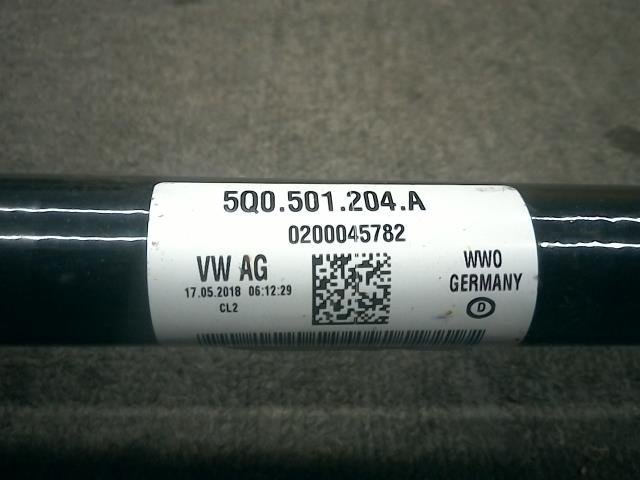  Volkswagen Golf R ABA-AUDJHF original rear drive shaft right 5Q0501204A operation verification settled (VW/ rear 