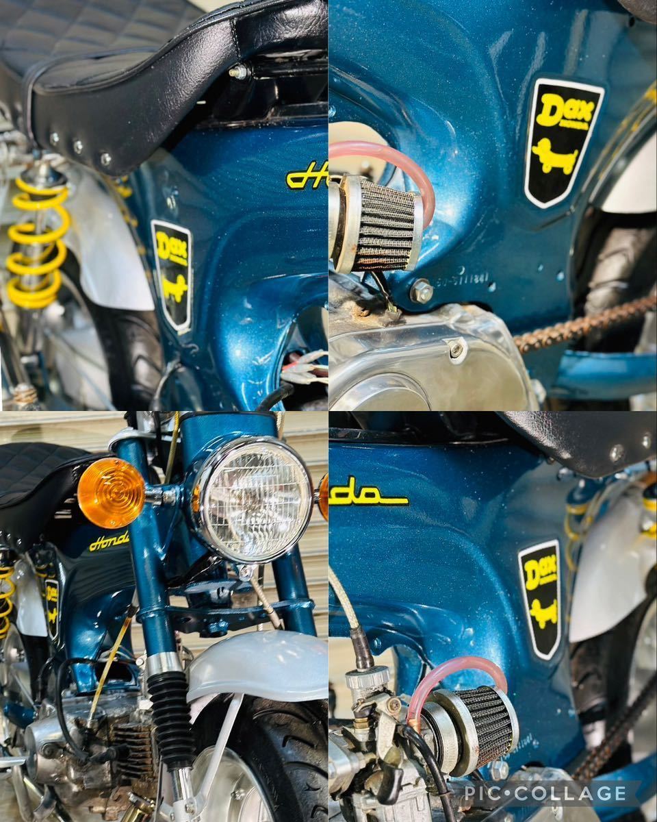 ダックス カスタム st70 浜松仕様 車体 実働 モンキー ゴリラ ダックス カスタム st70 浜松仕様 車体 実働 モンキー ゴリラ