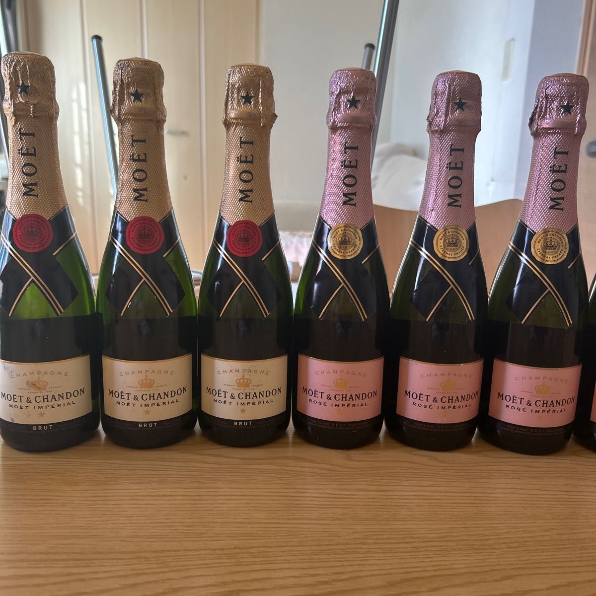 MOET&CHANDON モエ・エ・シャンドン アンペリアル3本 ロゼ 4本 375ml
