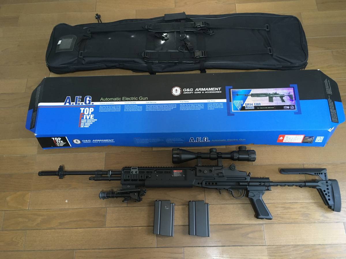 G&G 電動ガン EBR M-14 ロング | inmarco.ae