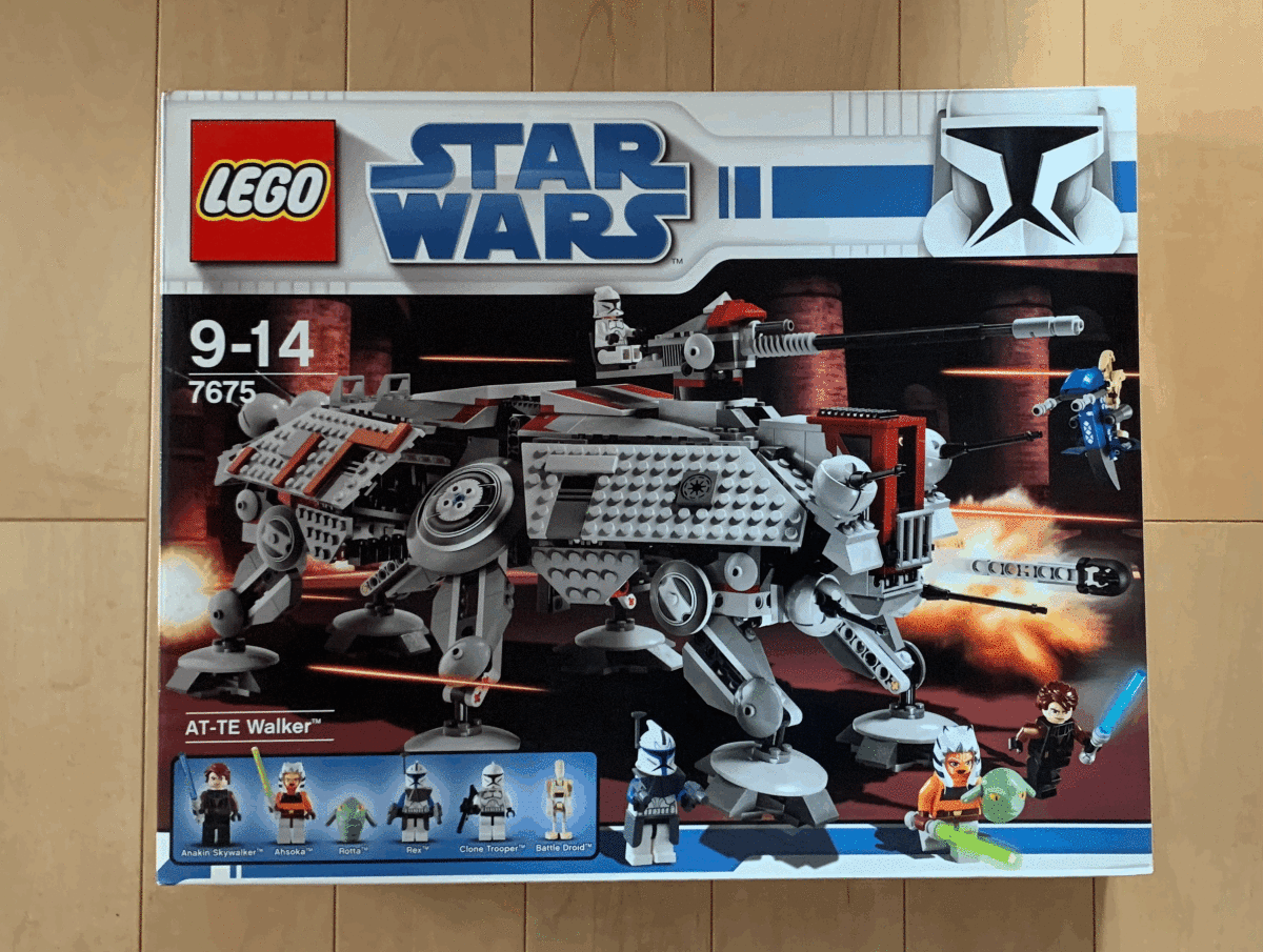 廃盤★未開封★LEGO【レゴ 7675】スター・ウォーズ AT-TE ウォーカー Star Wars AT-TE Walkerの画像1