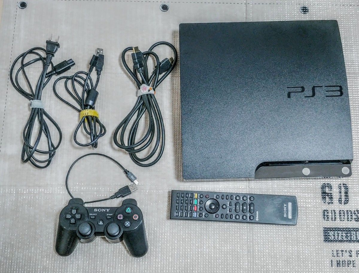 PS3本体（CECH-2100A）コントローラー-