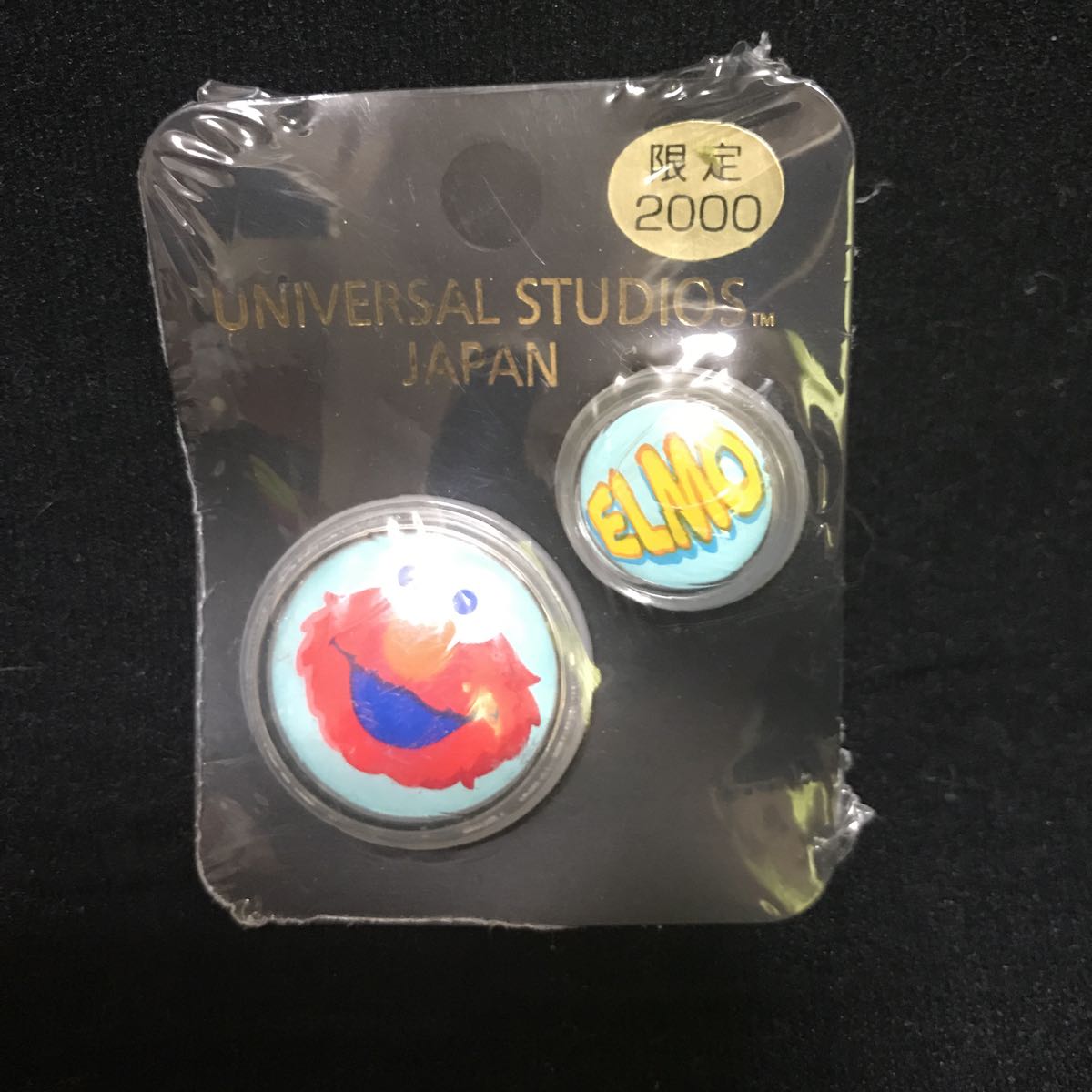Лимитированная серия из 2 000 экземпляровUniversal Studios Japan Elmo Pins неиспользованные