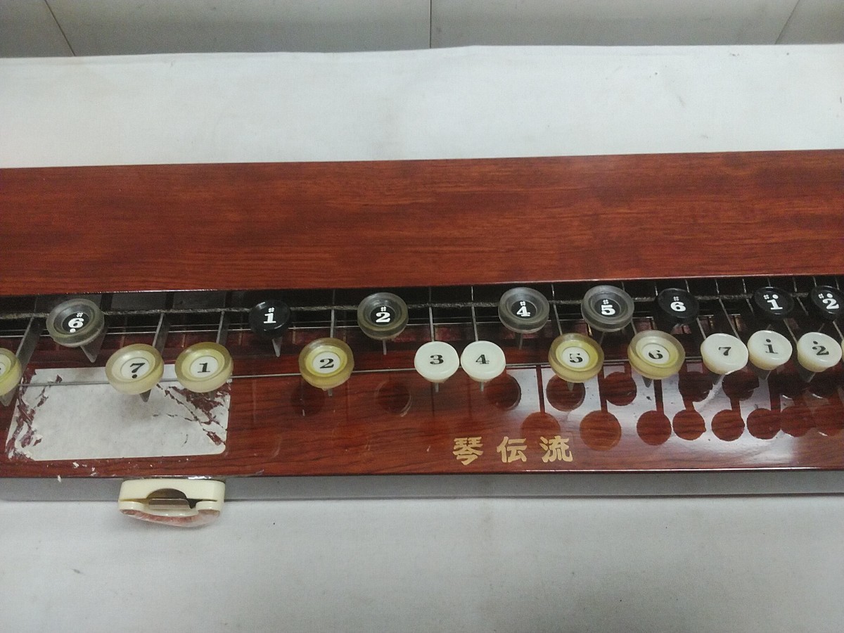 Taisho koto [ кото .. satsuki ] с футляром общая длина 69cm регистрация название есть традиционные японские музыкальные инструменты 