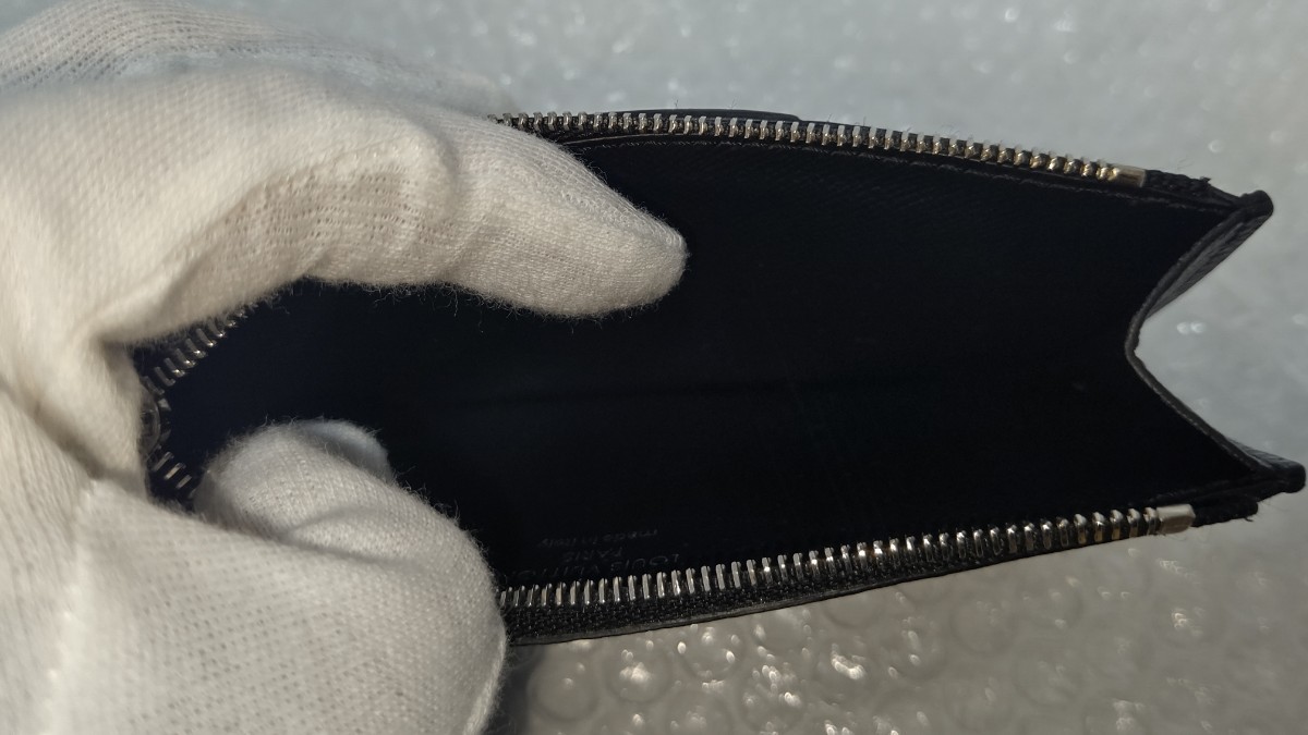 美品 LOUIS VUITTON コインカード・ホルダー タイガ M62914 ルイ