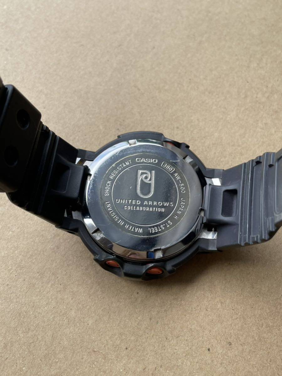 CASIO G-SHOCK 初代 ユナイテッドアローズ AW500UA-1E アナログ CASIO G-SHOCK 初代 ユナイテッドアローズ AW500UA-1E アナログ