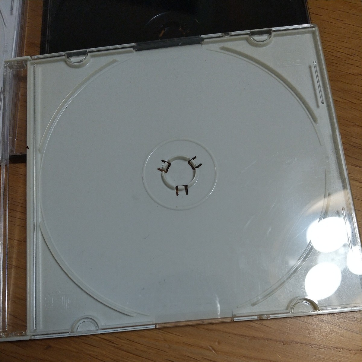 CD кейс DVD кейс пустой 6 шт. комплект белый чёрный тонкий жесткий чехол CD-R DVD-R