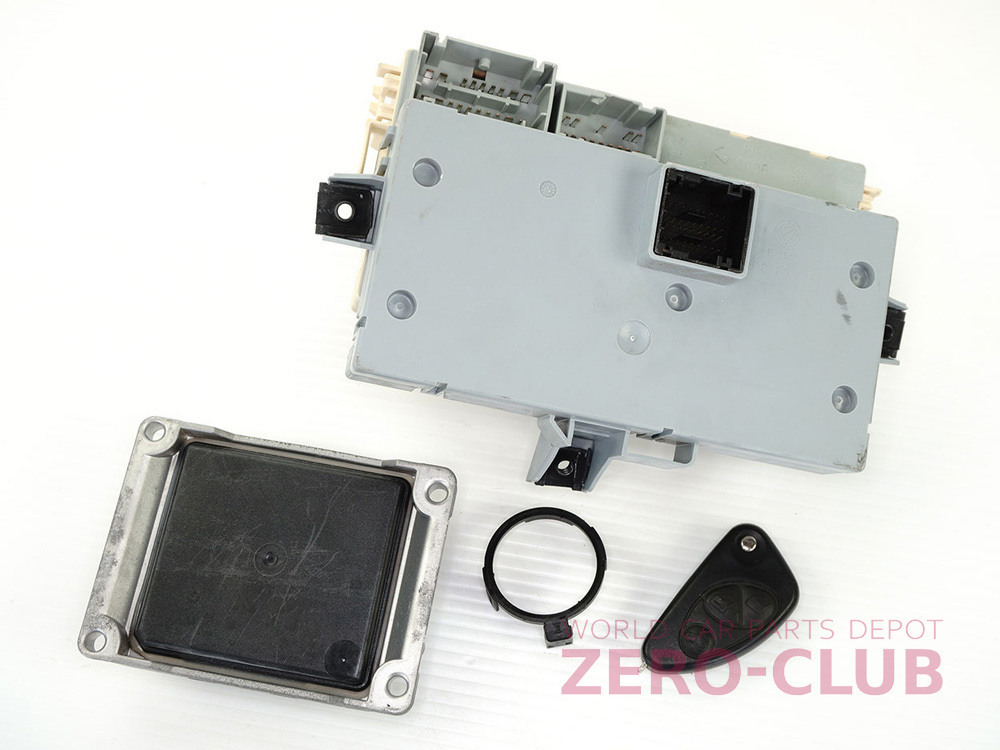 『アルファロメオ147 1.6 TS 前期 937BXB MT用/純正 エンジンコンピューターセット ECU』【2261-80609】_画像2