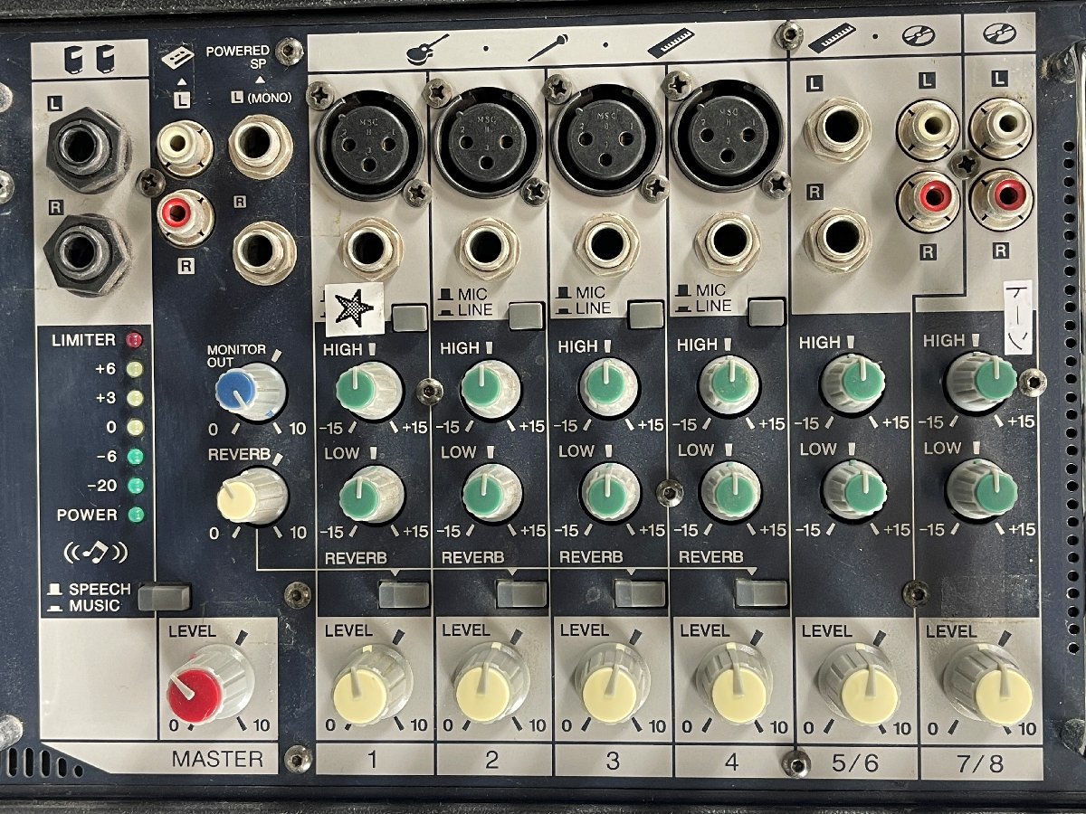 YAMAHA STAGEPAS 300 ポータブル PAシステム スピーカー ミキサー内蔵