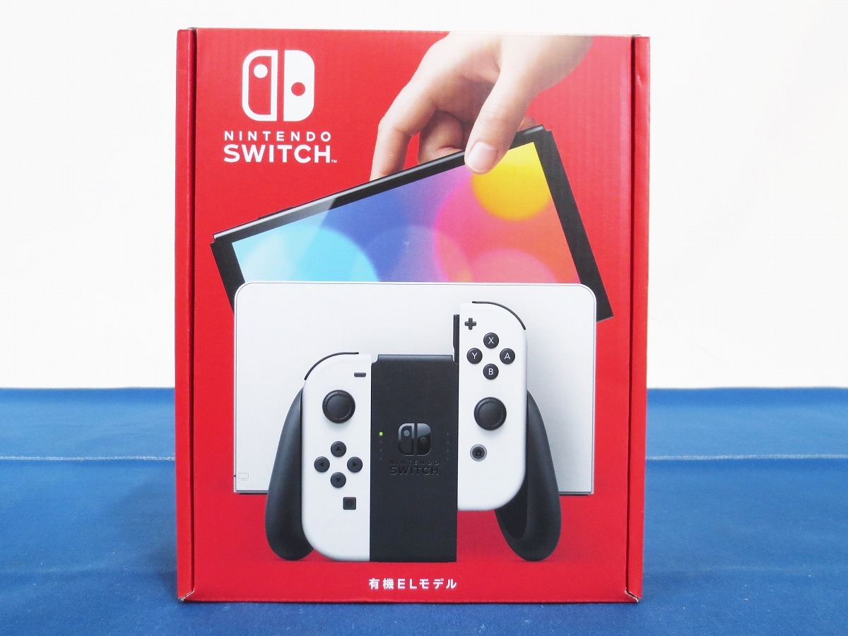 1円～☆未使用☆Nintendo Switch本体≪19≫ 有機ELモデル ホワイト