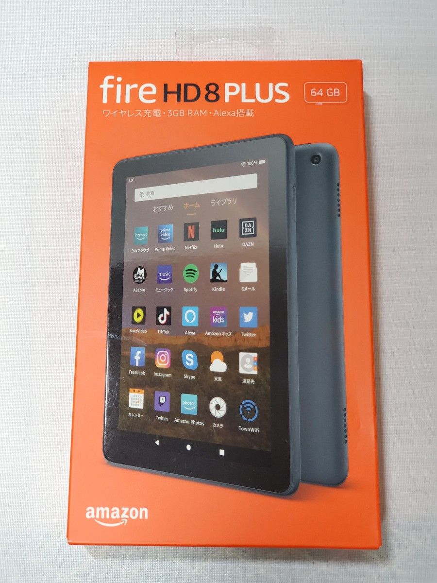 Fire HD 8 Plus タブレット スレート (8インチHDディスプレイ) 64GB 第10世代