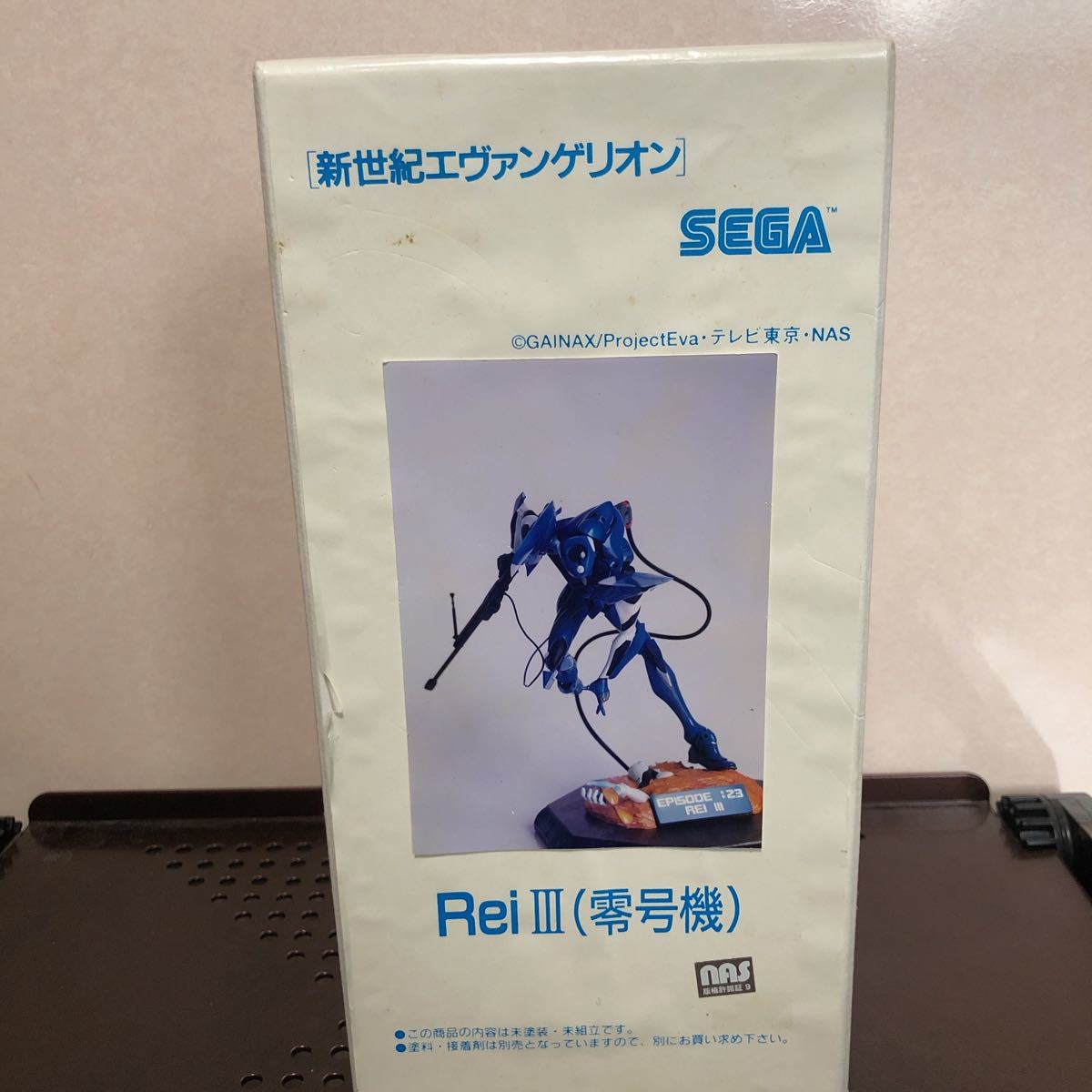 380 未組立 新世紀エヴァンゲリオン 零号機 レイ ガレージキット レジンキット レジンキャスト フィギュア SEGA ムサシヤ 綾波レイ_画像1