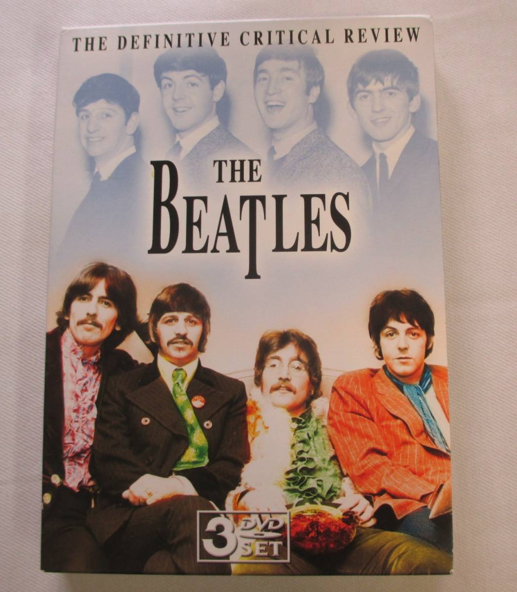 DVD-＊R58■The Beatles The Definitive Critical Review 3枚組BOX EU盤 ビートルズ■の画像1