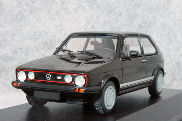 * 1/43 Volkswagen = Golf 1 GTI / black = VW