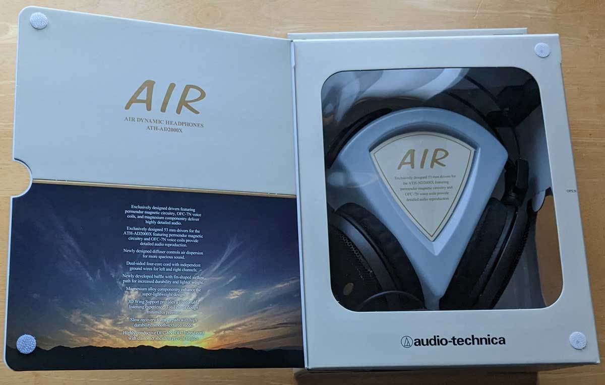 オーディオテクニカ audio-technica ATH-AD2000X | transparencia