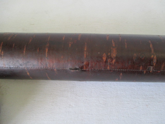 ◇TA7373◇珍品矢筒/桜皮細工/樺細工/秋田県産品/長さ97cm/傷みあり