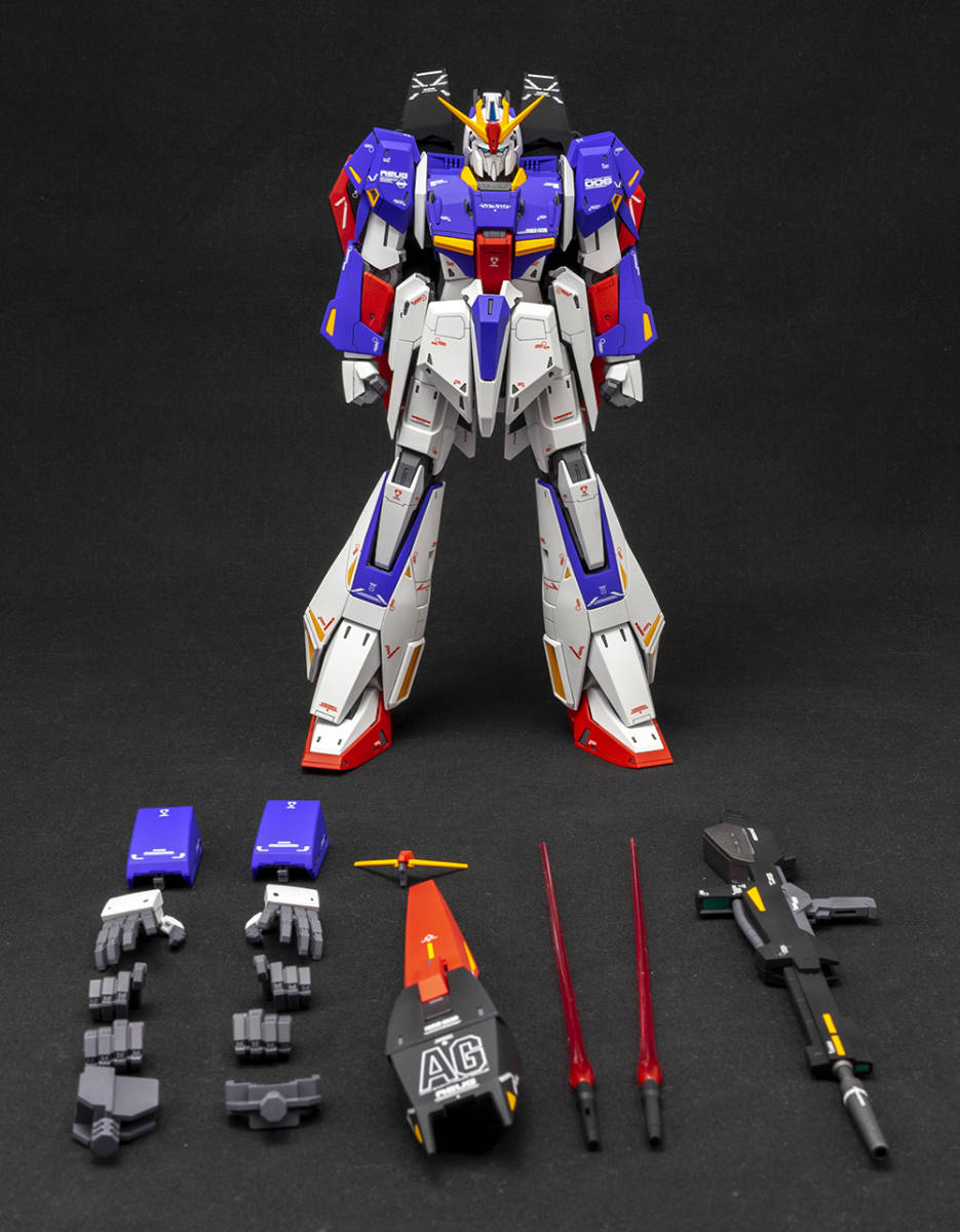 MG Zガンダム ver.Ka ゼータガンダム MSZ-006 1/100 塗装済み完成品 MG Zガンダム ver.Ka ゼータガンダム MSZ-006 1/100 塗装済み完成品